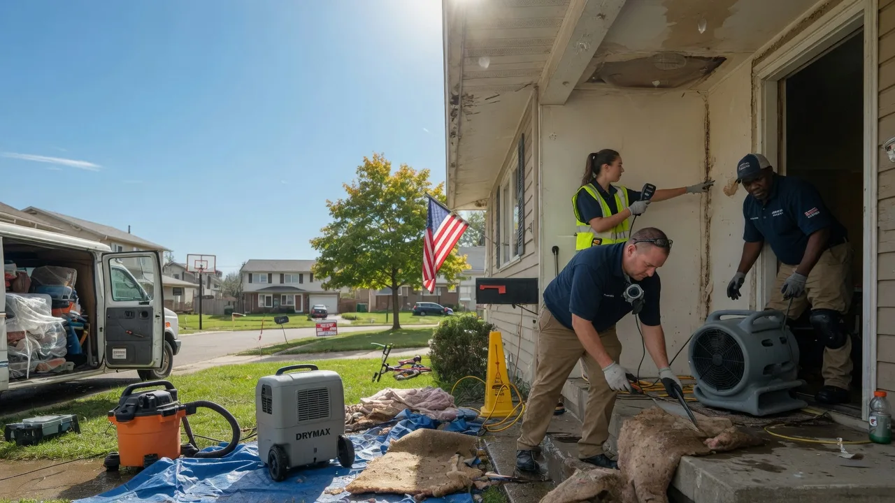 Water Damage Restoration in Macomb, IL near me